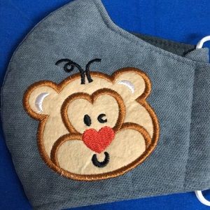 FACE MASK NEW DOUBLE LAYERS STRETCHY